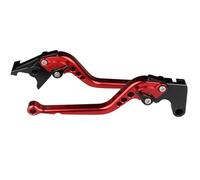 Cubecmq Clutch Brake Lever for Royal for Enfield for Classic 350CC 500CC 2017 2018 2019 2020 Motorcycle Brake Clutch Levers Handle Accessories Motorcycle Brake Clutch Lever(Long Red)