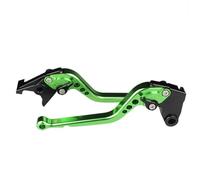 Cubecmq Clutch Brake Lever for Royal for Enfield for Classic 350CC 500CC 2017 2018 2019 2020 Motorcycle Brake Clutch Levers Handle Accessories Motorcycle Brake Clutch Lever(Long Green)