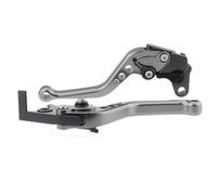 Cubecmq Clutch Brake Lever for Royal for Enfield for Classic 350CC 500CC 2017 2018 2019 2020 Motorcycle Brake Clutch Levers Handle Accessories Motorcycle Brake Clutch Lever(Short Grey)