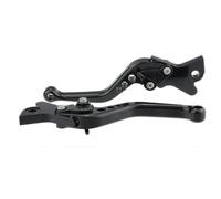 Cubecmq Clutch Brake Lever for Royal for Enfield for Classic 350CC 500CC 2017 2018 2019 2020 Motorcycle Brake Clutch Levers Handle Accessories Motorcycle Brake Clutch Lever(Short Black)