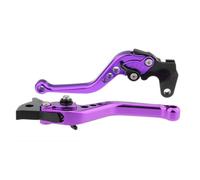 Cubecmq Clutch Brake Lever for Royal for Enfield for Classic 350CC 500CC 2017 2018 2019 2020 Motorcycle Brake Clutch Levers Handle Accessories Motorcycle Brake Clutch Lever(Short Purple)