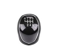 Cubecmq Gear Shift Lever Knob for Mondeo Mk4 for Focus Mk2 5/6 Speed Shift Knob Stick Gaiter Boot Cover(A-6 Speed)