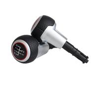Cubecmq Gear Shift Lever Knob for TT for TTS for A3 S3 for A4 for A6 5 6 Speed Gear Shifter Stick Knob Stick Gaiter Boot Cover(5 Speed with Hole)