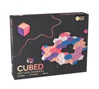 CUBED Next Level Dominoes - Sunrise Edition - Fun Strategy Game, Solo Mode + 1-6 Players