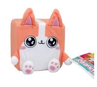 Cubeez Plush Corgi 10cm - Stackable Squishy Memory Foam Soft Toy, Fun Collectible with Quirky Characters, Collect All 12 for Stacks of Fun, 10x10x10cm, Suitable from Birth