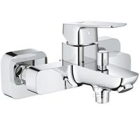 Wall Mounted Bath Shower Mixer Tap Grohe Cubeo Chrome 1018130000