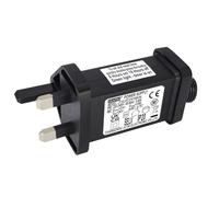 CubePlug 31V 15W Transformer for CZJUTAI JT-EL/FC31V15W /12W /9W /6W /4.5W /3.6W with 8 Modes, Memory & 6 Hour Timer, for Christmas Tree Lights with multifunction botton (6W) [W5K5]