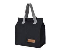 CubePlug Kids Portable Insulated Lunch Bags are Leak-Proof, Waterproof, Durable, and Suitable for picnics, Travel, Outdoor, School, and Other Places to Keep lunches Warm. (Style D Black)