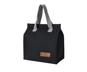 CubePlug Kids Portable Insulated Lunch Bags are Leak-Proof, Waterproof, Durable, and Suitable for picnics, Travel, Outdoor, School, and Other Places to Keep lunches Warm. (Style D Black)