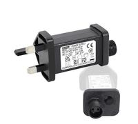 CubePlug String Lights Indoor-Outdoor Power Adapter for CZJUTAI JT-EL/FC32V3.6W /1.35W-H1-IP20 Christmas Lighting, Multi Function Control Box [W636]