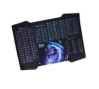 cuberspeed MoYu CFOP Cube Mat for Magic Cube Competition Mat Black Moyu Cubing Mat for Speed Cube