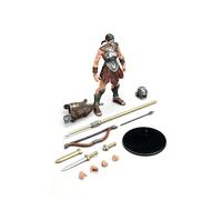 Cubertime 1/18 Scale Roman Gladiator Action Figure Spear Fighter - Authentic, Articulated, Premium Collectible for History Enthusiasts (Sagittarius)