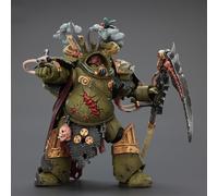 Cubertime 1/18 Scale Sci-Fi Action Figure, Plague Vanguard Trooper - Elite Chaos Infantry with Battle Accessories, Posable Vintage Style Soldier Model for Desktop Display