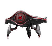 Cubertime Cyber Bluetooth Speaker with 15W Wireless Charger, Portable TWS Audio & RGB Light, Foldable Sci-Fi Mecha Design - Cool Gaming Gadget & Birthday Present for Him