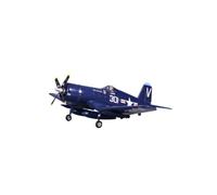 Cubertime F4U Corsair RTF RC Airplane 4CH WWII Warbird Remote Control Plane 800mm Wingspan EPP Foam Aircraft Complete Set with Battery & Remote for Beginners (JST Connector/RTF Version)