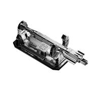 Cubertime Magnetic Spaceship Pen, Stainless Steel Sci-Fi Starship Model, Floating Stand Black Ink Writing Tool, Cool Gadget Gift for Men Office Decor