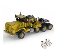 Cubertime RC Heavy Transport Truck Building Blocks with Motors, 1:19 Scale 8x6 Technic Tractor Unit Model Kit for Adults (1811PCS)