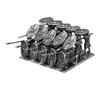 Cubertime Roman Legionary Miniatures 15PCS, Metal 28mm Spear & Shield Wall, Phalanx Figures for Games, SPQR & Historical Wargaming
