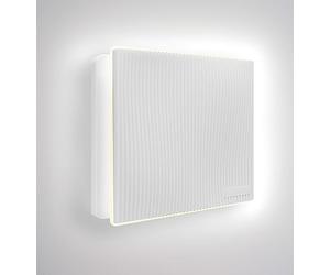 CubeTECH CTQF100t Smart LED 4" Inch Bathroom Extractor Fan w/Timer Overrun Delay. White Grooved High Airflow Silent Bathroom Fan - Toilet Ventilation | Kitchen Ceiling Extractor - Fan Shower 240v