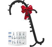 Cubetoou Back and Neck Massager for Pain Relief Deep Tissue, Upgraded Full Body Trigger Point Cane Massage Tools, Massage Stick Pressure Point Hook, Muscle Knot Remover Tool (Black)