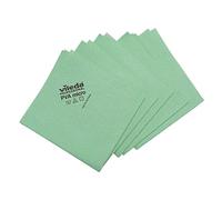cubex professional PVA MICRO Multi Purpose Microfibre Cloths for 100% Safe and Effective Cleaning (Green, 5 Cloths)