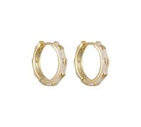 Cubic Zirconia Small Heart Hoop Earrings for Women Minimalist Dainty Tiny Huggie Hoops Cartilage Tragus Piercing Fashion Ear Jewelry