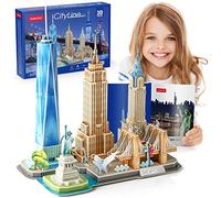 CUBICFUN 3D Puzzles City Skyline Building New York Jigsaw Puzzle Toys