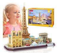 CubicFun 3D Puzzles Paris City Skyline Puzzle DIY Building Model Kits