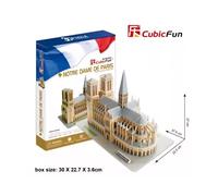 CUBICFUN 3D PUZZLE - NOTRE DAME MODEL KIT - MC054H ✅