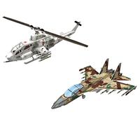 CubicFun P628H A1Huey and Cobra Fighter Jet 3D Puzzle