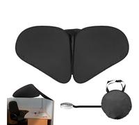 Cubicle Light Blocker Overhead UV-Resistant Airflow Blocker Foldable Corner