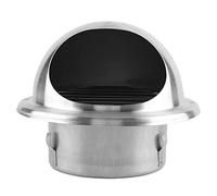 Cubierta de conducto de ventilación redonda de acero inoxidable ajustable para techo de pared, ventilación de aire para el hogar, calidad, duradera, fácil de instalar para