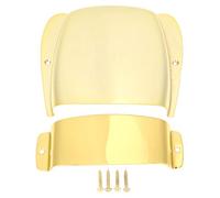 Cubierta para puente de bajo Carcasa protectora de repuesto para guitarra Aleación de zinc de primera calidad Diseño duradero para bajos JB Color dorado Tamaño estándar Incluye