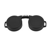 Cubiertas para oculares binoculares, protector contra la lluvia binocular Cubierta de lente ocular Protectores de lente de goma Cubierta de lente ocular binocular Goma 42-44 mm