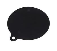 Cubiertas superiores de la estufa Estera de la cubierta de la estufa eléctrica Protector de la estufa de vidrio cerámico Cubierta del horno de la parte plana para el horno de la (Redondo 22 cm/8,7