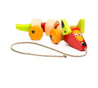 Cubika Wooden Walk-a-long Dog