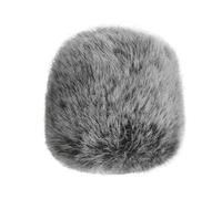 Cubilux Furry Microphone Windscreen for Shure SM58, Black/Grey