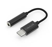 Cubilux USB C Headphone Adapter, Compatible with Galaxy S25/S24/S23 Ultra, Z Fold/Flip 7/6/5, Tab S11/S10/S9, iPhone 17/16/15, iPad Pro 13/11, Type C 3.5mm Earphone Audio Dongle