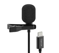 Cubilux USB C Lavalier Microphone, Unidirectional, 48 kHz / 24 Bit, 5 ft | Clip-On Lavalier/Lapel Mic for MacBook/Laptop, USB C iPhone 15-17 Pro Max, iPad 10/Pro/Air, Galaxy S23-S25, Tab and Pixel