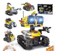 CUBIMANA Robot Building Toys for Kids - 5 in 1 Remote- & App-Controlled Robots Toy, RC Wall/Engineering/Mech Scorpion Building STEM Toys, Robot Toy Gifts for Kids Boys Girls Age 10+ (560 PCS)