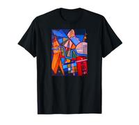 Cubism And Abstract Fine Art London Cityscape Graphic T-Shirt