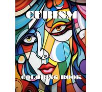 CUBISM COLORING BOOK: 30 Illustrations , modern art