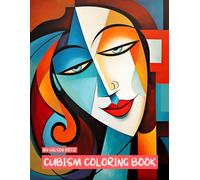 cubism coloring book: coloring book