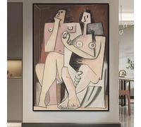 Cubism Home Wall Art Poster Prints Abstract Canvas Painting Modern Art Master Picasso Pictures Living Room Decor Murals 35x50cm Frameless