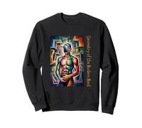 Cubist Art Geometry Of The Modern Mind Abstract Sweatshirt