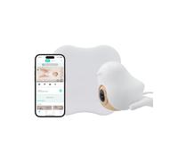 CuboAi Sleep Safety Bundle for Proactive Safety Alerts & Breathing Motion Detection: 2.5K QHD Night Vision WiFi Baby Monitor Camera, 2-way Audio, Temperature & Humidity Sensor, Lullabies & App Control