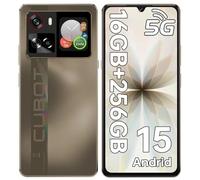 CUBOT X100(2025) Smartphone 5G - 16GB+256GB Sim Free Unlocked Mobile Phones, Android 15, 6.88'' HD+/120Hz, 1.72" Rear Display, 5100mAh/33W, 64MP Camera, MTK7025, 5G Dual SIM/Dual Speakers/NFC/Face ID