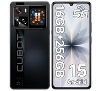 CUBOT X100(2025) Smartphone 5G - 16GB+256GB Sim Free Unlocked Mobile Phones, Android 15, 6.88'' HD+/120Hz, 1.72" Rear Display, 5100mAh/33W, 64MP Camera, MTK7025, 5G Dual SIM/Dual Speakers/NFC/Face ID