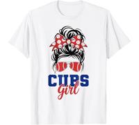 Cubs Girl Kids Womens Mens T Shirt 12-13 White