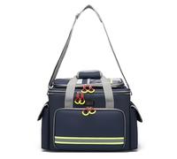 Cubstone Insulin Cooler Travel Case,Waterproof Oxford Cloth First Aid Kit, Medical Box with Temperature LED Display Screen-Real-Tim Temperature Monitoring for Workplace/Car/Outdoor (Navy Blue, Small)